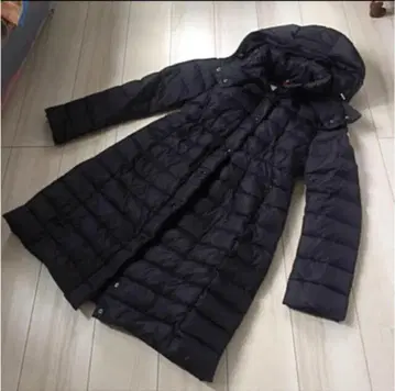Moncler 블랙 롱 다운 자켓 S-M