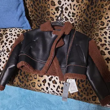 여성용 어린이 가죽 자켓