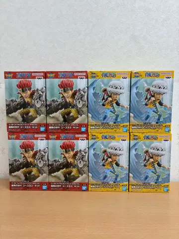 원피스 월드 컬렉션 트라팔가 로 유스타스 키드 8개 세트