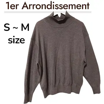 1er Arrondissement 모크넥 니트 S~M 울 100%