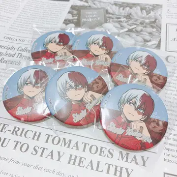 나의 히어로 아카데미아 매트 캔뱃지 토도로키