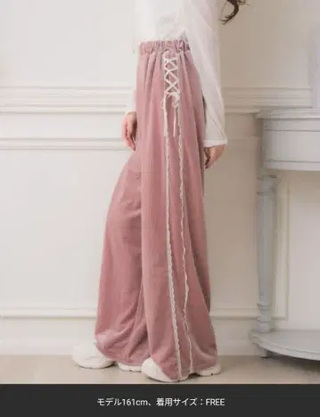 ems excite 레이스업 벨로아 팬츠