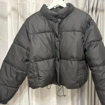 다운 자켓 블랙