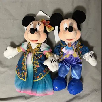 판타지 스프링스 미키 미니 인형 배지