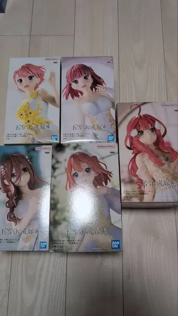 5등분의 신부 피규어 5세트