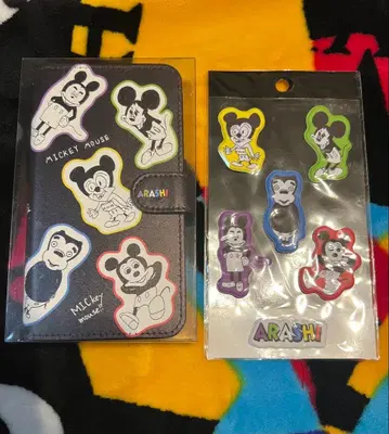 폭풍을 여행하는 전시회 미키 스마트폰 케이스 스티커 세트