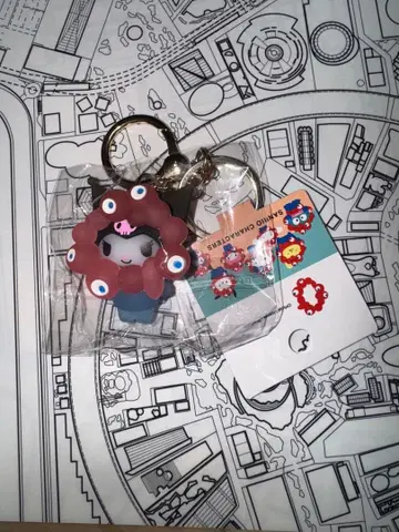 산리오 캐릭터 아크릴 키링 미야쿠미야쿠 쿠로미