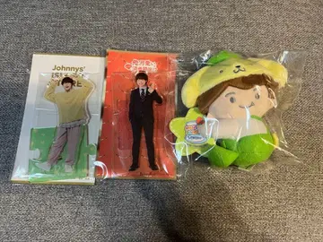 나니와단시 산리오 봉제 인형 아크릴 스탠드 오하시 카즈야