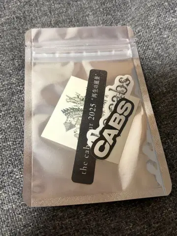 the cabs 스티커 미개봉