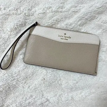 [ 새상품급 ] 루시 컬러 블록 미디엄 L-지퍼 리스렛