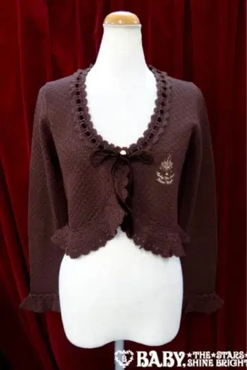 BABY 시스루 짜임 볼레로