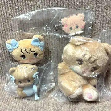 mikko 캐릭터 가챠 캡슐 토이 라떼 4개 세트