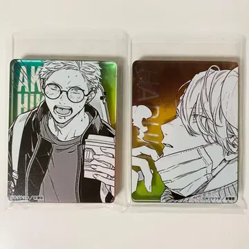 기븐전 아크릴 블록 아키히코 하루키 2개 세트