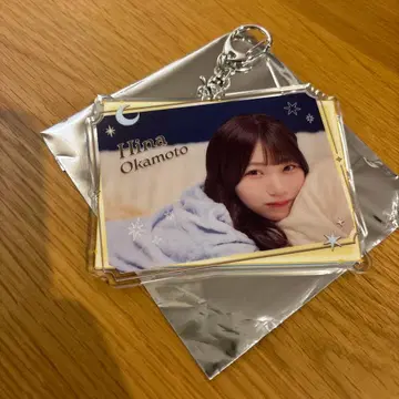 노기자카46 모바일 회장 한정판 오카모토 히나 A상 양면 아크릴 키링