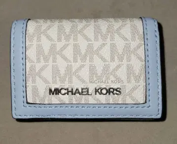 MICHAEL KORS 3단 폴더형 지갑 라이트 블루