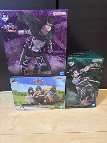 제일복권 진격의 거인 땅울림 A상 엘렌 B상 리바이 C상 한지