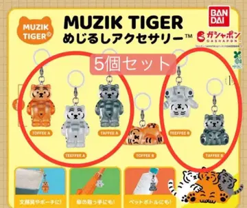 MUZIK TIGER 무지크 타이거 메지루시 액세서리 5개 세트
