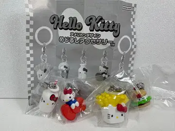 헬로키티 아메리칸 디자인 메지루시 액세서리 4종 세트