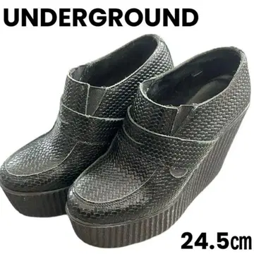 [당일 발송] UNDERGROUND 웨지솔 신발 24.5cm