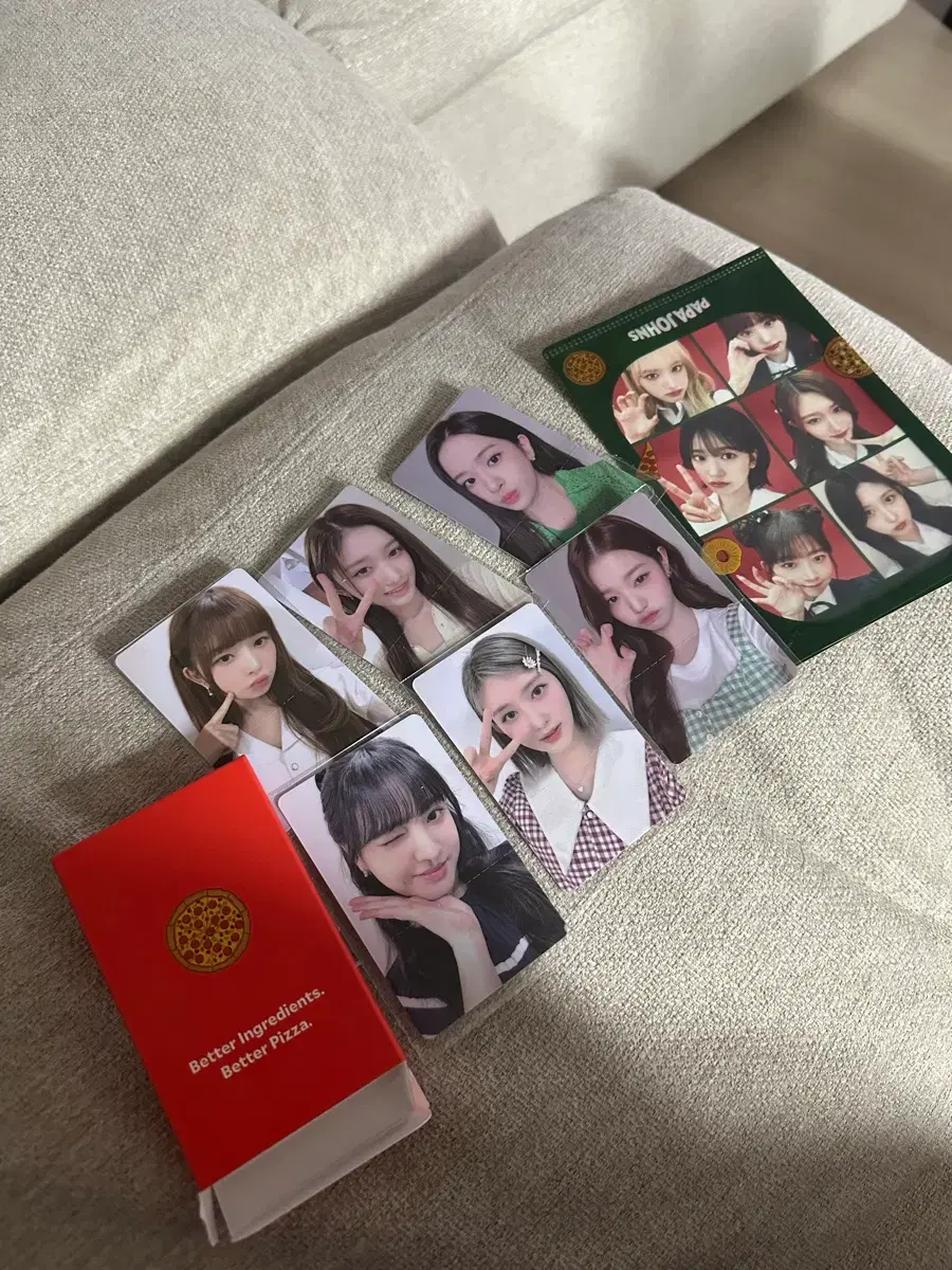 파파존스 아이브 포토카드세트