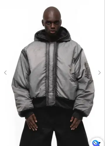 NO/FAITH STUDIOS 리버서블 ONYX 봄버 자켓