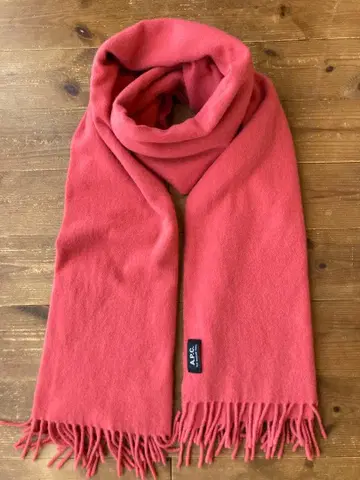 [ 예쁜 색 ] A.P.C. 울 스톨 핑크