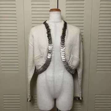 핸드 니트 빈티지 레어 코인 영국제 스웨터 해외 걸