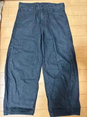 GU 배럴 레그 청바지 사이즈 32