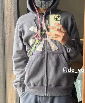 De-void* x FUTURE ARCHIVE / ZIP HOODIE