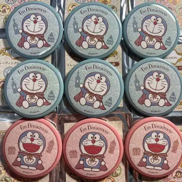 도라에몽 캔뱃지 9개 세트
