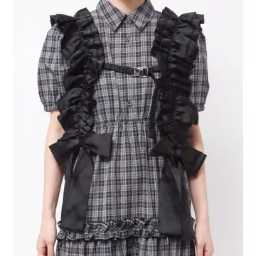 jouetie 리본 하네스 블랙 새상품