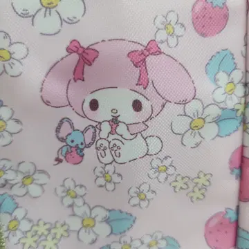 세일 [ 초 메루카리 시 ] My Melody 보냉 바스켓 쇼핑백 핑크