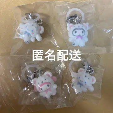 산리오 메지루시 액세서리 포근포근 스노우