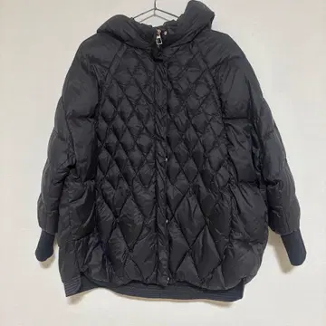 agawd 아가우드 퀼팅 다운 자켓 블랙