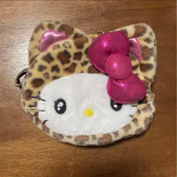 산리오 키티 페이스 파우치 갸루 고양이