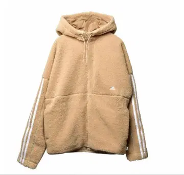 [새상품급] adidas 플리스 자켓 베이지 M