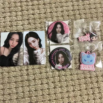 카리나 aespa 랜덤 토이 가챠 트레이딩 카드