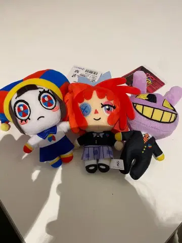 어메이징 디지털 서커스 봉제 인형 학원ver. 3종 세트