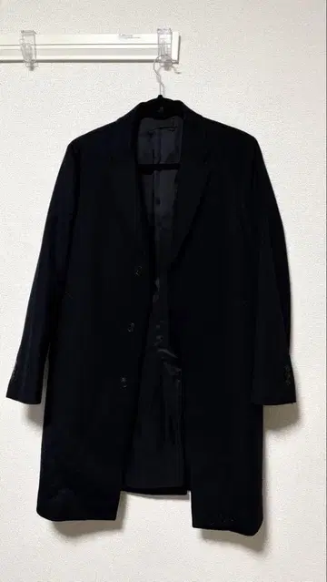 유니클로 체스터 코트 네이비 XS 사이즈