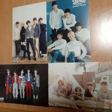 SHINee 공식 집합 포스카 4장 세트