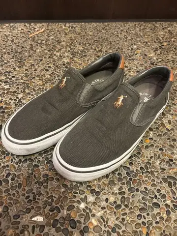 80's 폴로 그레이 슬립온