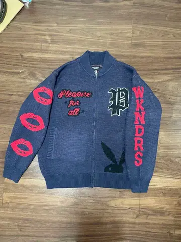 한국 브랜드 WKNDRS 니트 자켓