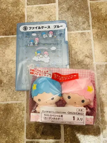 산리오 키키라라 파일 케이스와 커튼 홀더