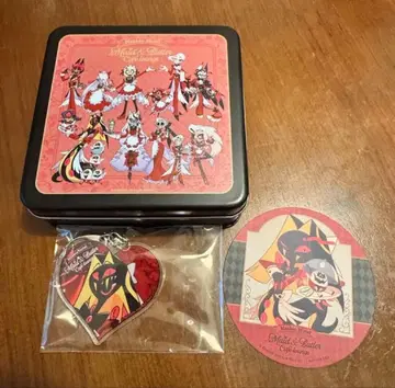 해즈빈 호텔 콜라보 카페 캔 케이스 아크릴 키링 서펜샤스