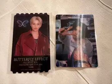 야기 유세이 체인지 카드 클리어 픽처 티켓 FANTASTICS