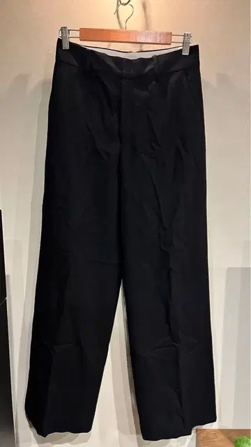 United Arrows tokyo 울 슬랙스 블랙 울