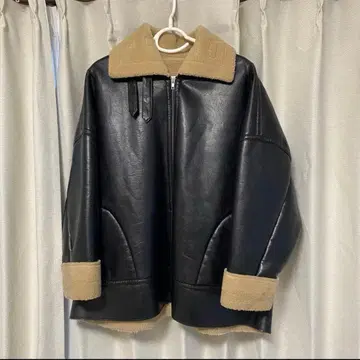 who'swhogallery 페이크 무스탕 자켓