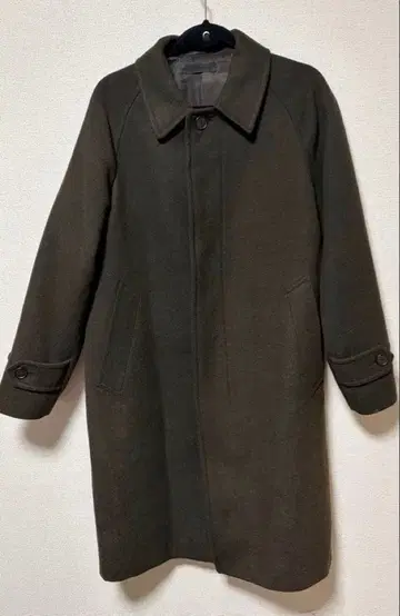 유니클로 코트 S 사이즈 모스그린