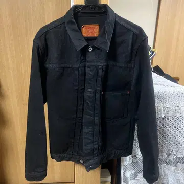 TCB 청바지 블랙 데님 자켓 s40's 대전 모델