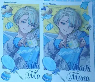 Sweet Floaties 랜덤 폴라로이드풍 카드 히바치 마나